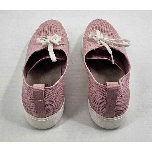 Cougar Hope Lace-up Pink Waffle Weave Causal Sneakers Walking Shoes Sz 9.5 - Picture 4 of 6